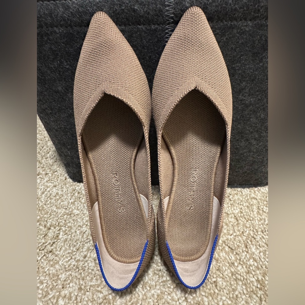 Rothy's Women's Tan Flats